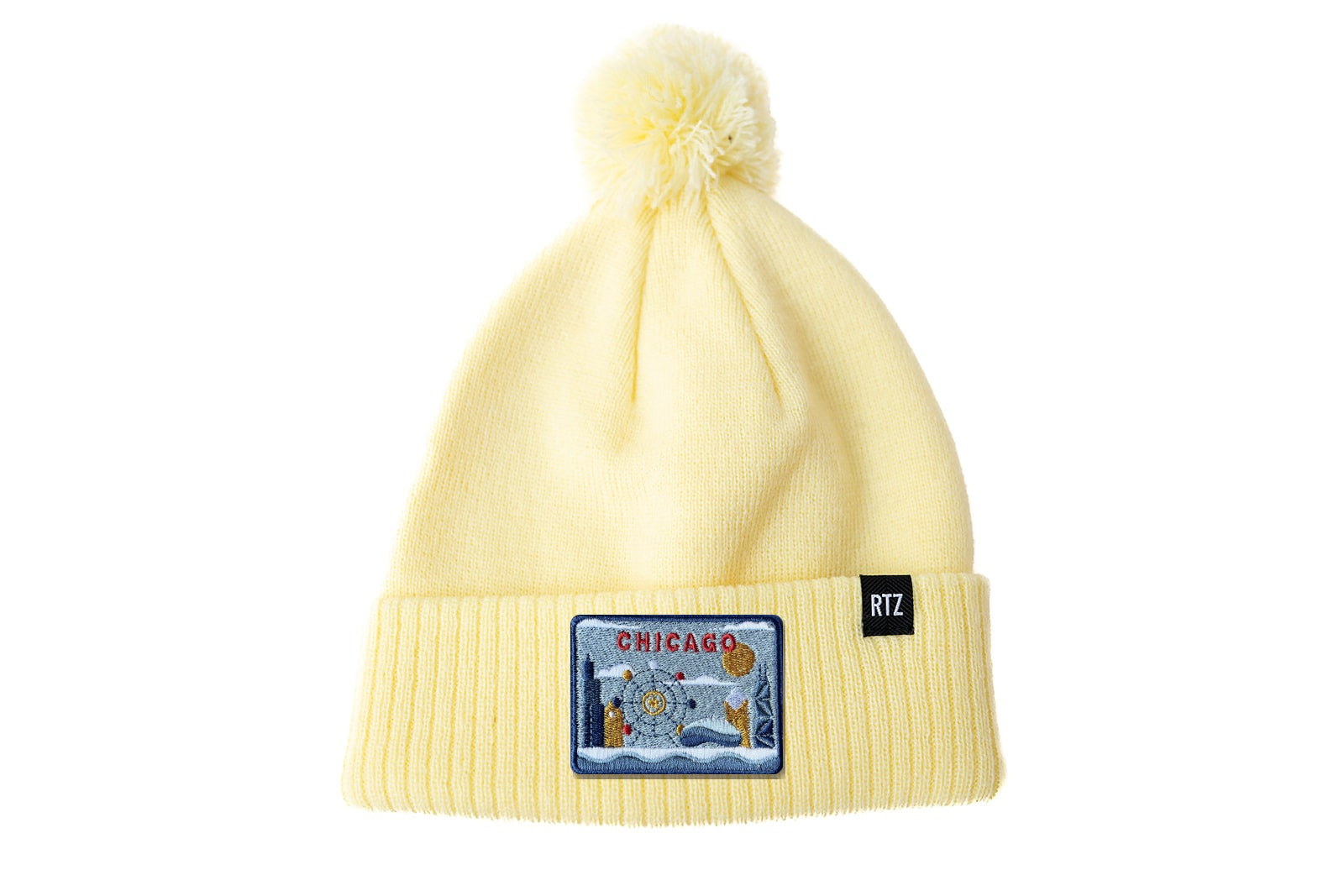 Chicago Pom Pom Hat