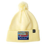 Michigan Pom Pom Hat