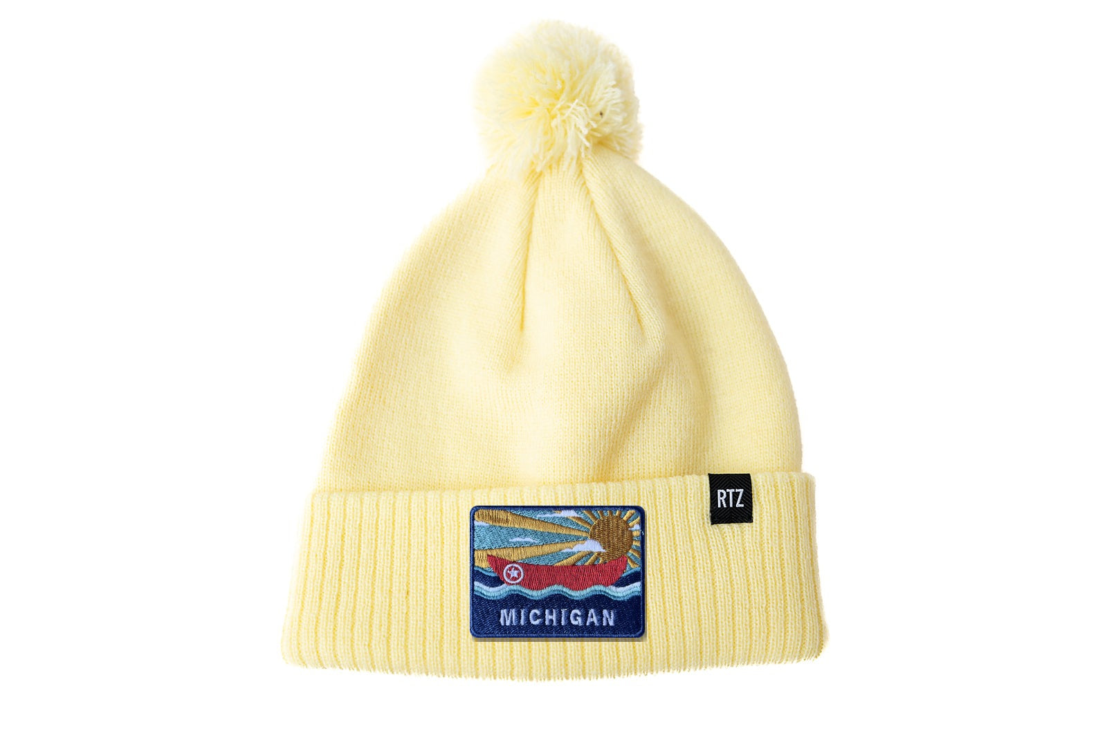 Michigan Pom Pom Hat