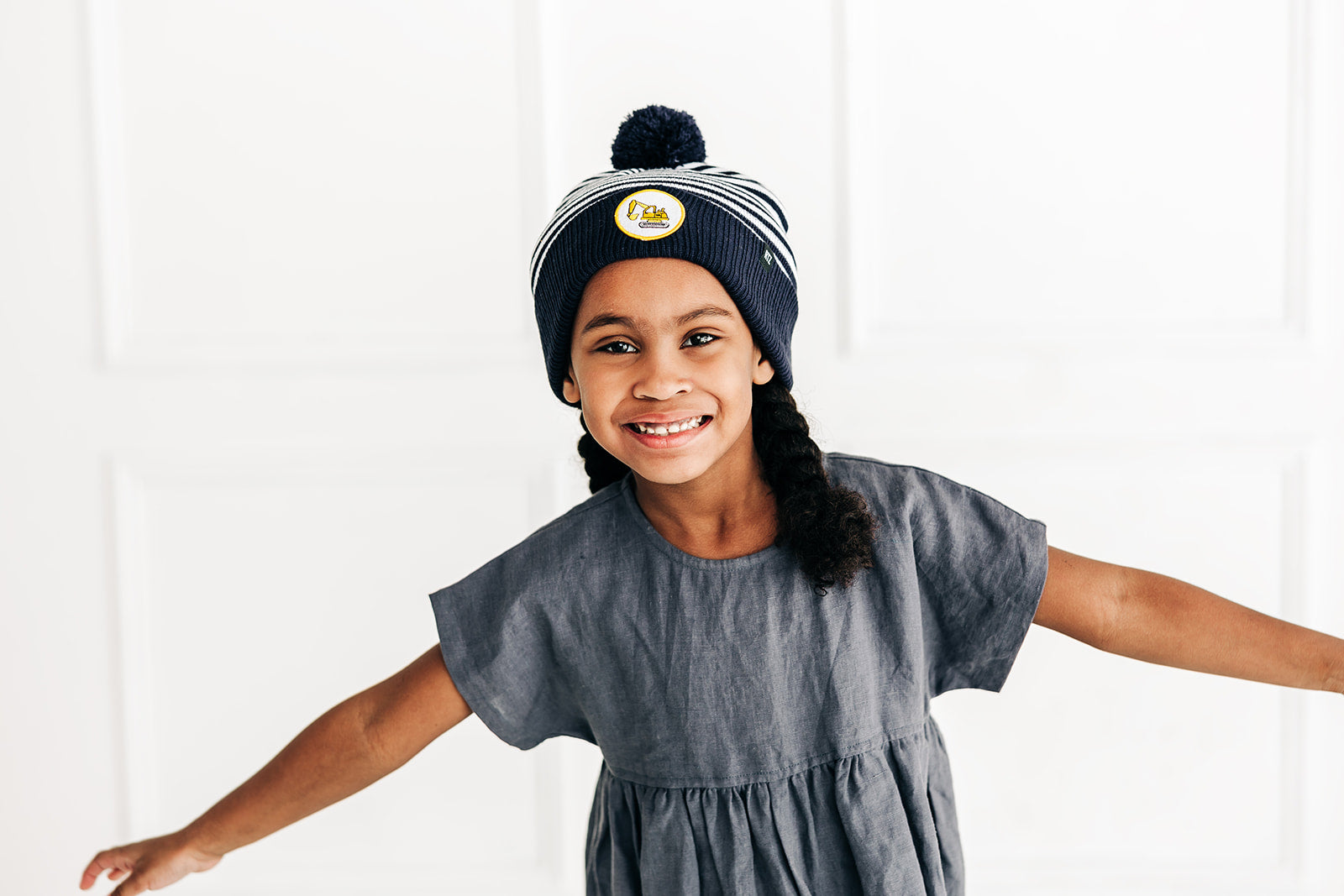 Construction Patch Pom Pom