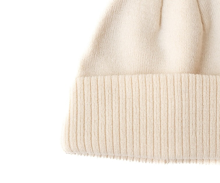 Custom Text Vanilla Pom Pom Hat