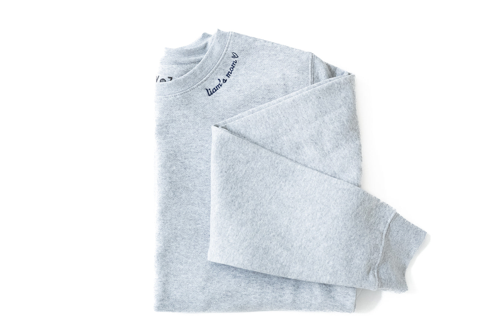 Heather Grey Custom Sweatshirt