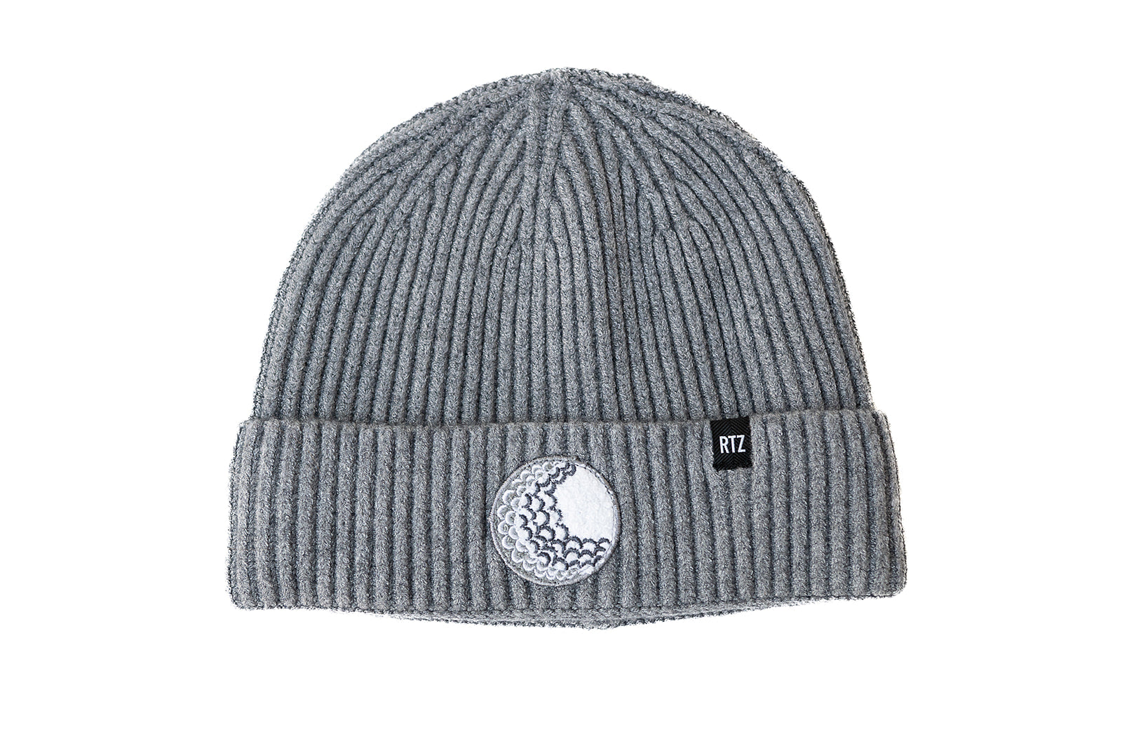 Heather Grey Terry Golf Beanie