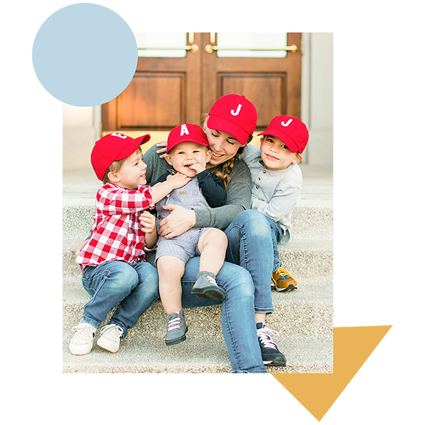 Baseball hat for family