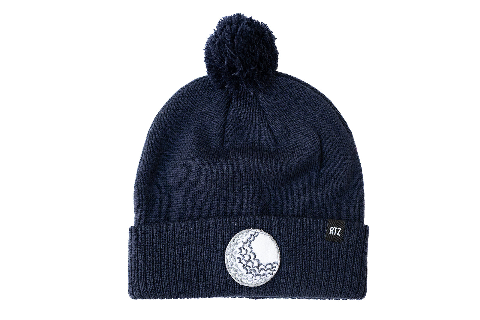 Golf Patch Pom Pom Hat