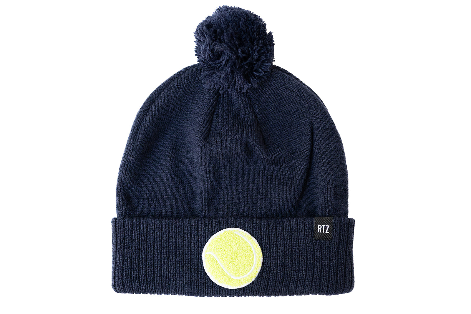 Tennis Patch Pom Pom Hat