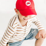 Firetruck Patch Baseball Hat