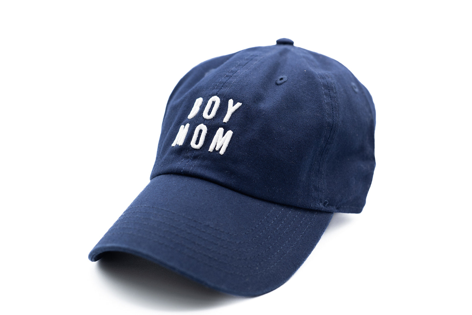 Navy Boy Mom Hat