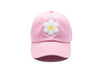 Light Pink Terry Flower Hat