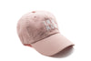 Dusty Rose Twin Mom Hat