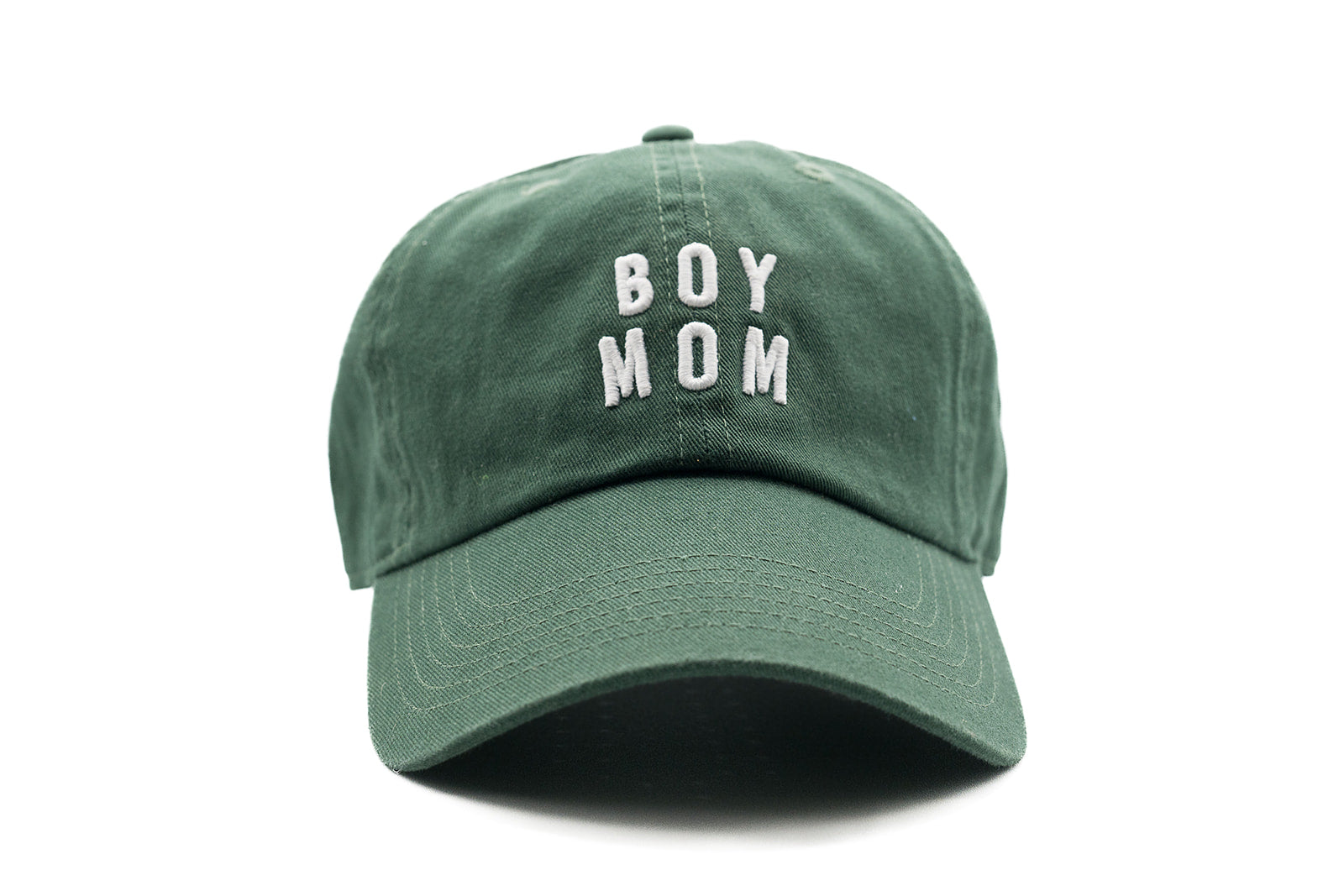 Hunter Green Boy Mom Hat