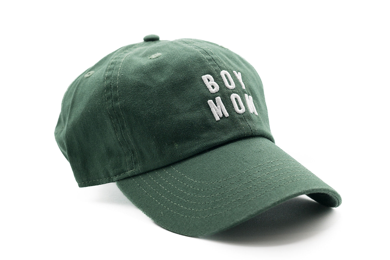 Hunter Green Boy Mom Hat