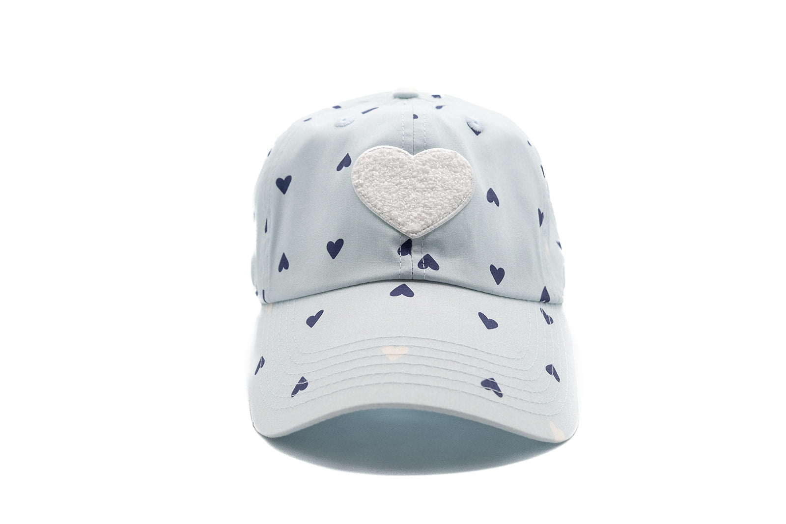 Printed Hearts Baseball Hat
