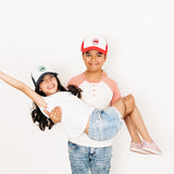 Firetruck Patch Foam Trucker Hat