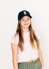 Navy Foam Letter Trucker Hat