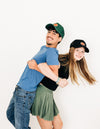 Hunter Green Foam Trucker Basketball Hat