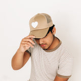 Terry Heart Foam Trucker Hat