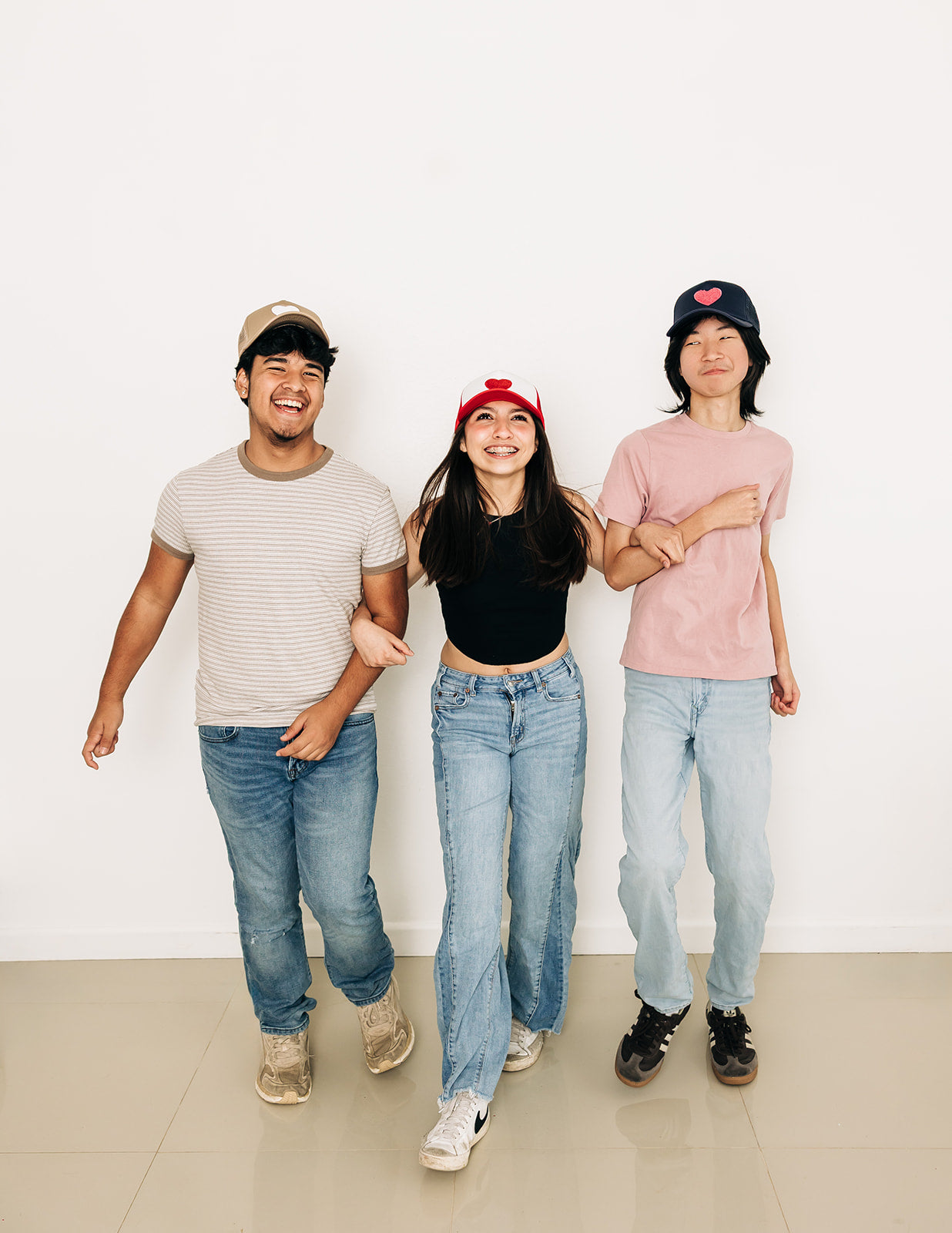 Terry Heart Foam Trucker Hat