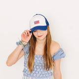 Flag Patch Foam Trucker Hat