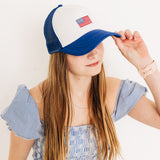 Flag Patch Foam Trucker Hat