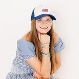 Flag Patch Foam Trucker Hat