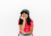 Hunter Green Rainbow Baseball Hat Rey to Z