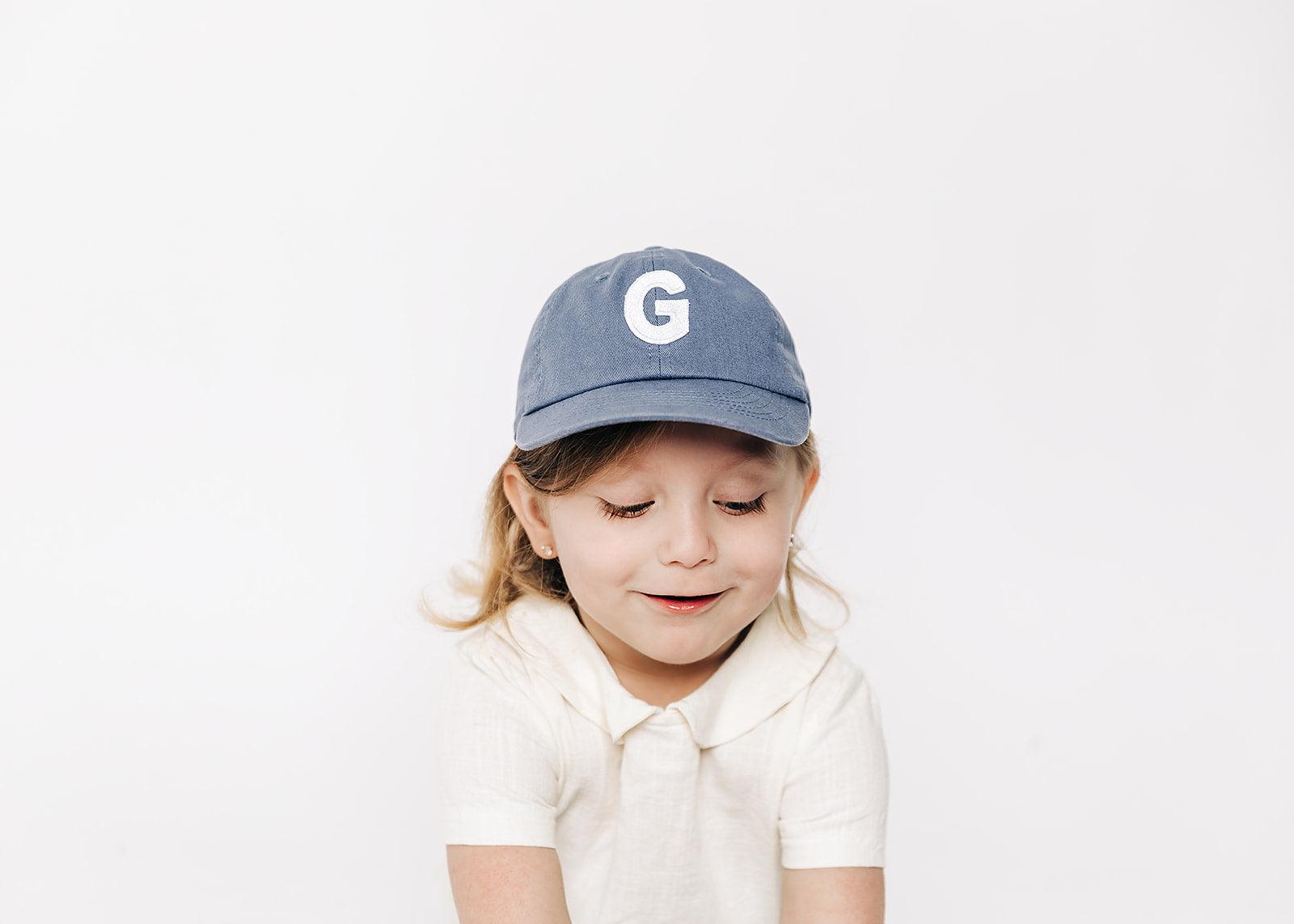 Rtz Navy Blue Baseball Hat, Baby (0-12M) / P | Rey to Z