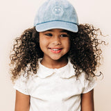 Denim Smiley Face Hat Rey to Z