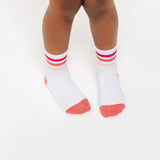 Pink Stripe Socks Rey to Z