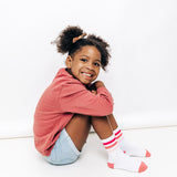 Pink Stripe Socks Rey to Z