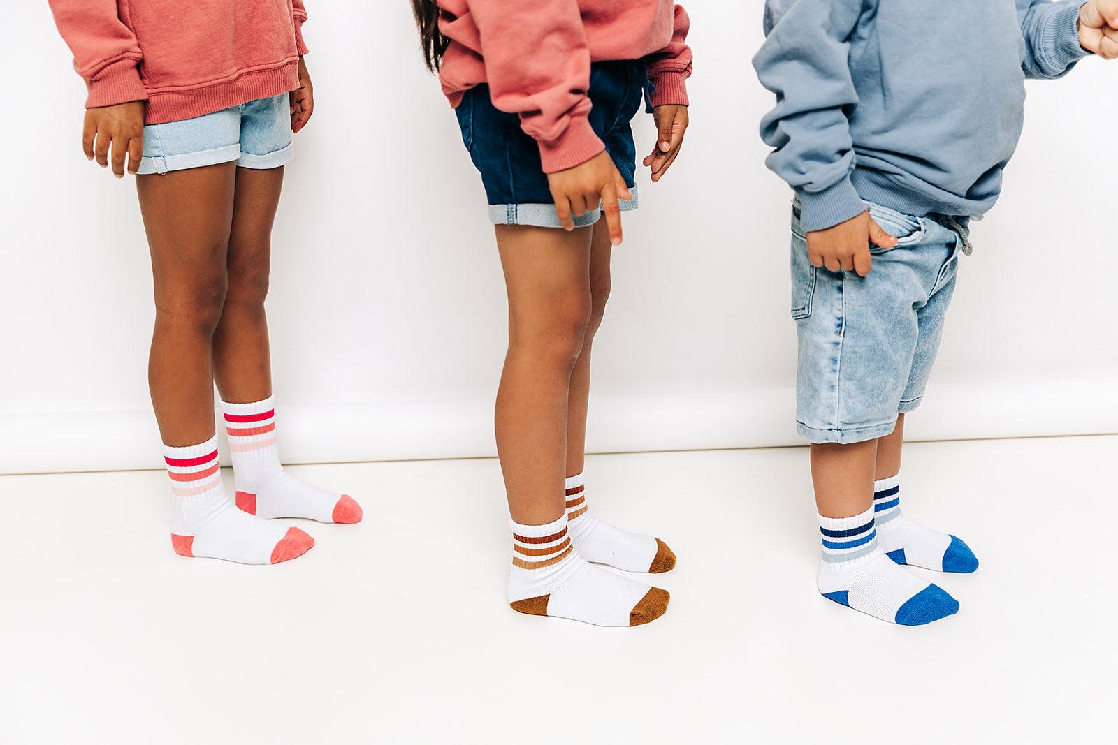 Blue Stripe Socks Rey to Z