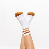 Tan Stripe Socks Rey to Z