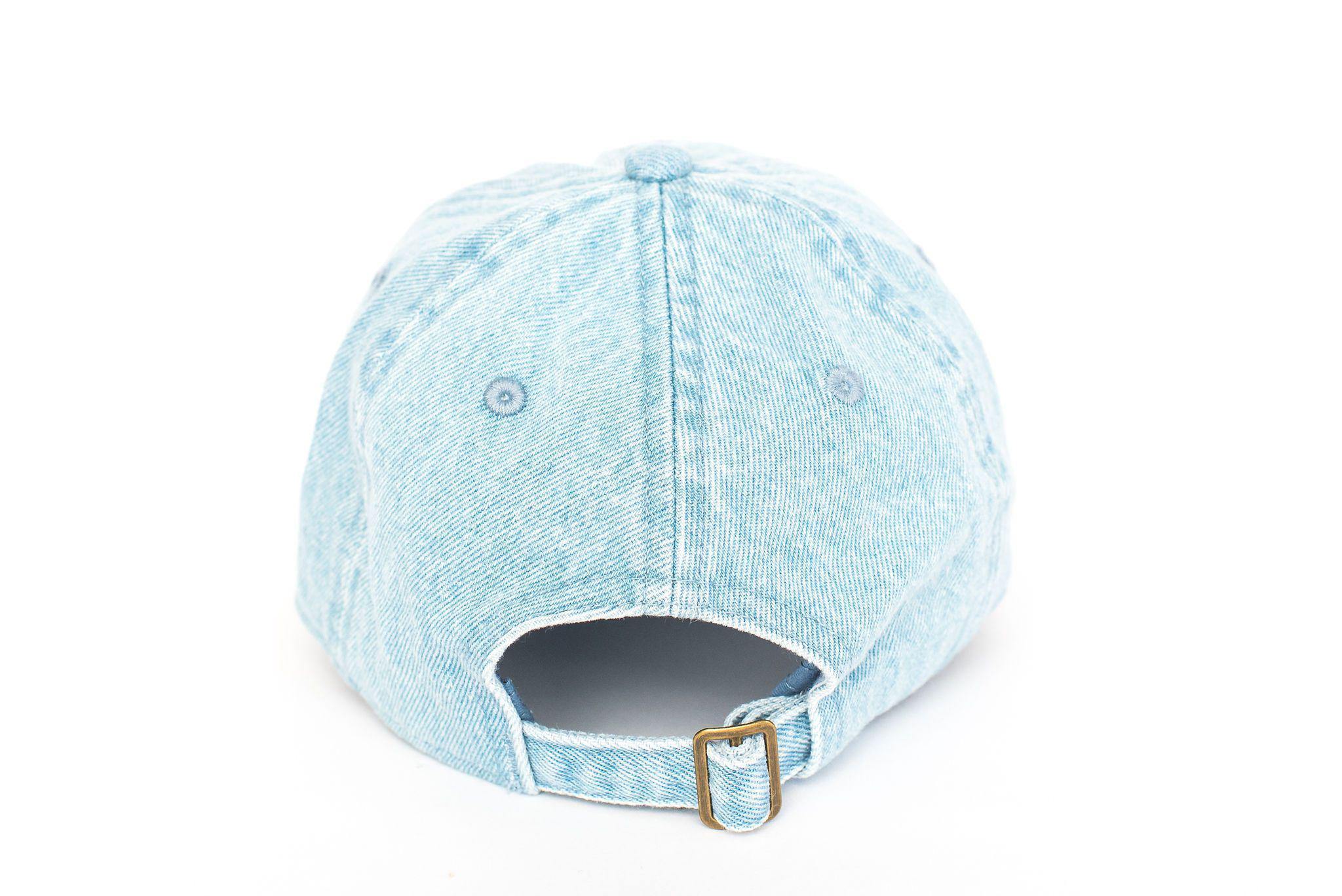 Denim Baseball Hat | Denim Baseball Cap – Rey To Z
