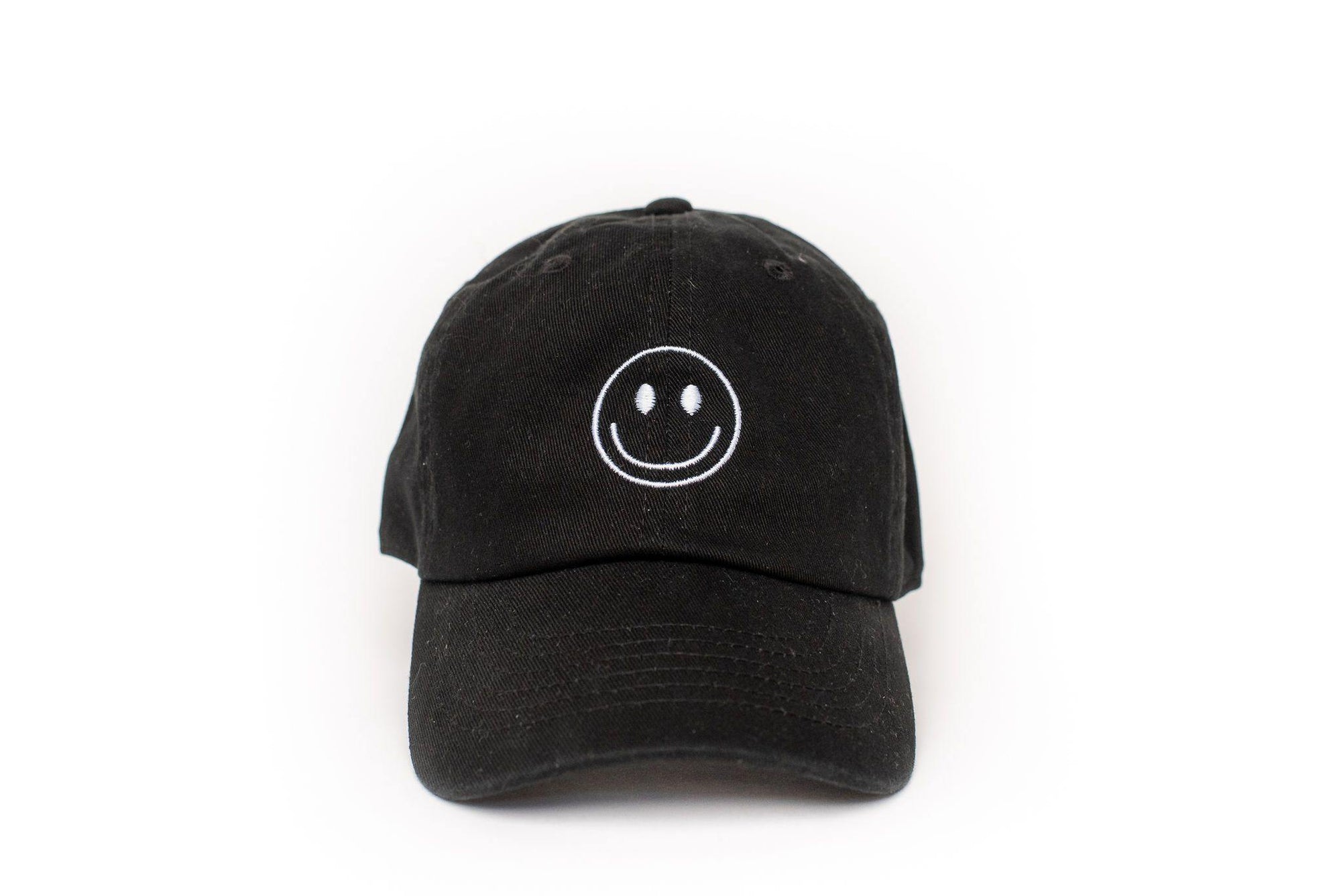 Black Smiley Face Hat Rey to Z