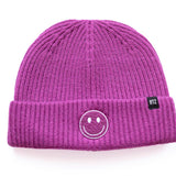 Boysenberry Smiley Beanie Rey to Z
