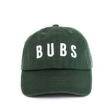 Hunter Green Bubs Hat Rey to Z