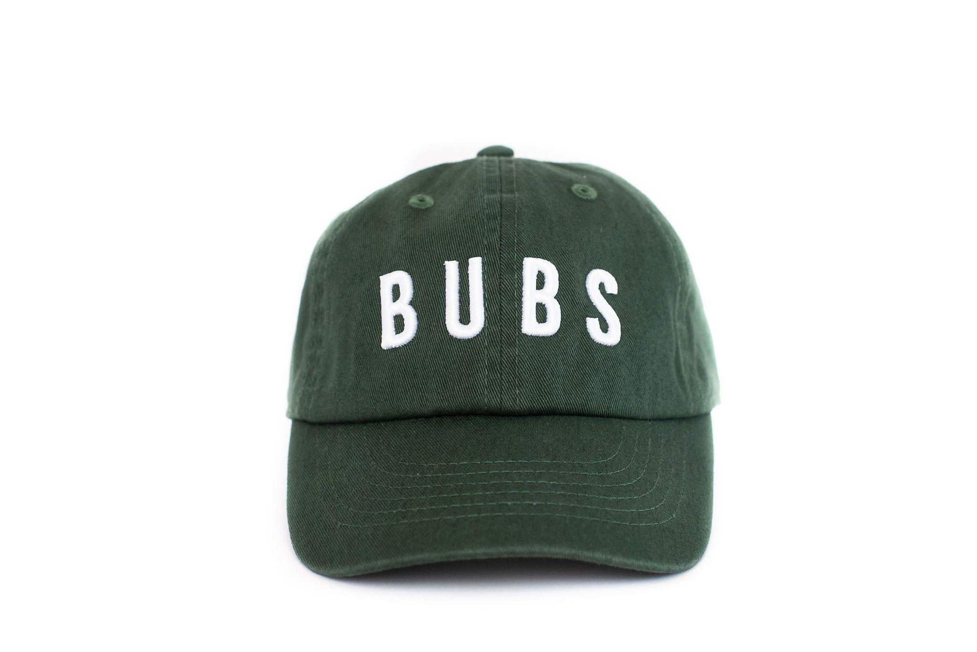 Hunter Green Bubs Hat Rey to Z