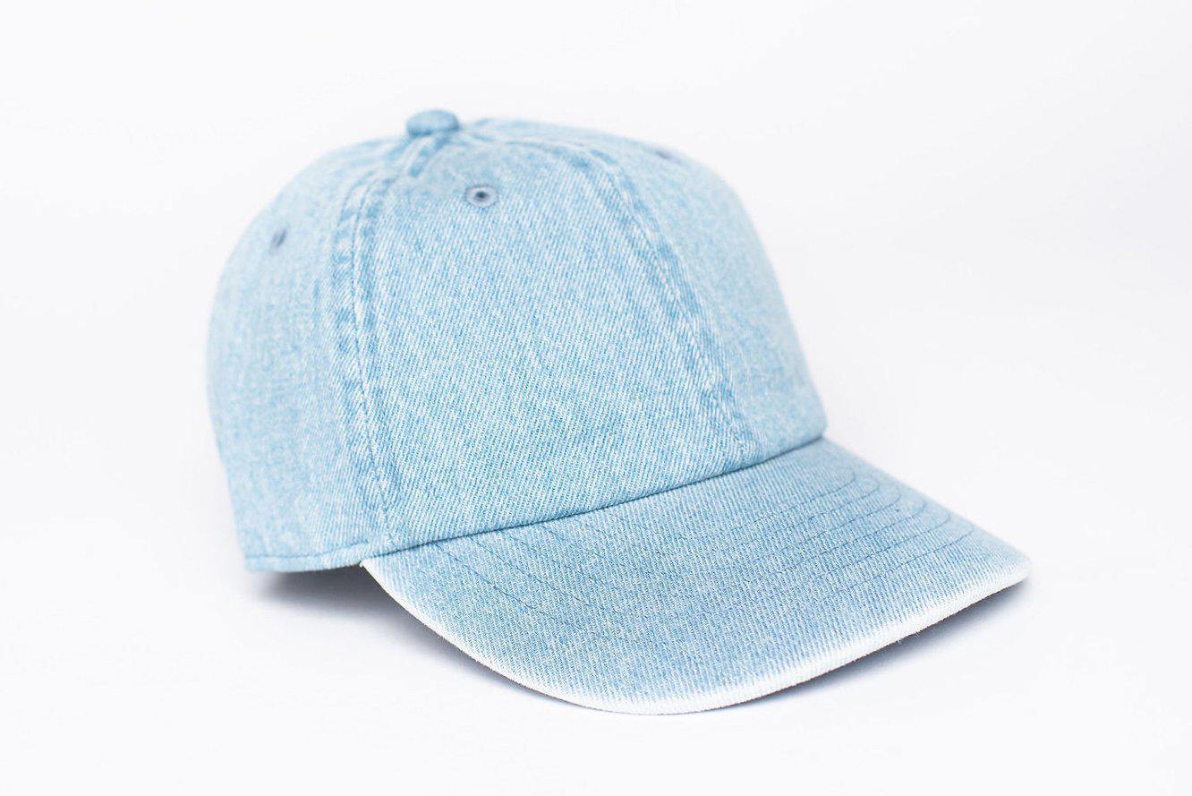 Denim Baseball Hat | Denim Baseball Cap – Rey To Z
