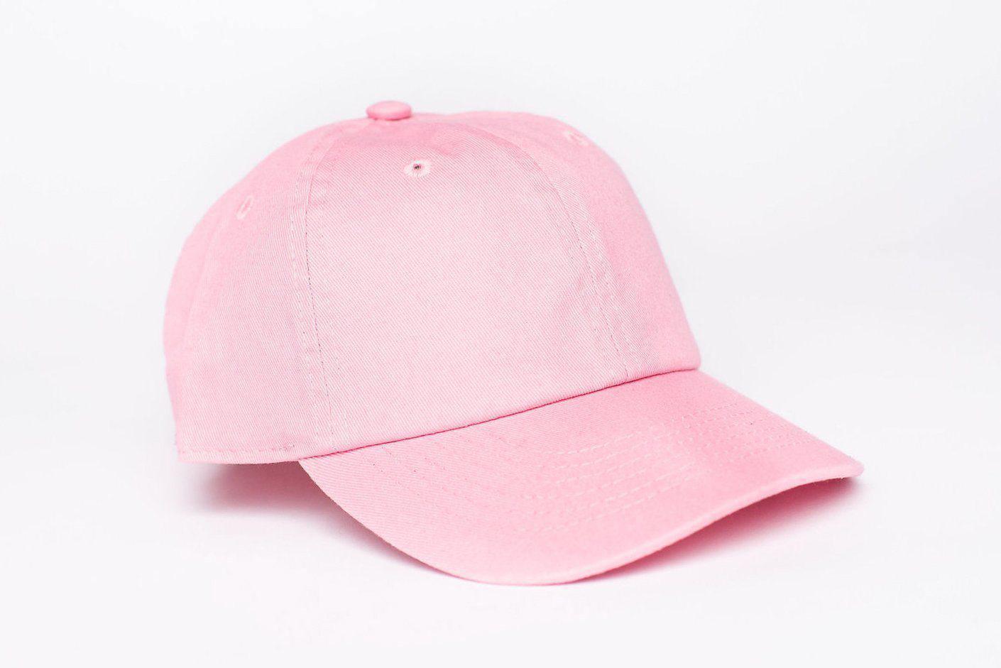 Light pink fitted cap Clearance