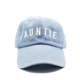 Denim Auntie Hat Rey to Z