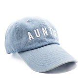 Denim Auntie Hat Rey to Z