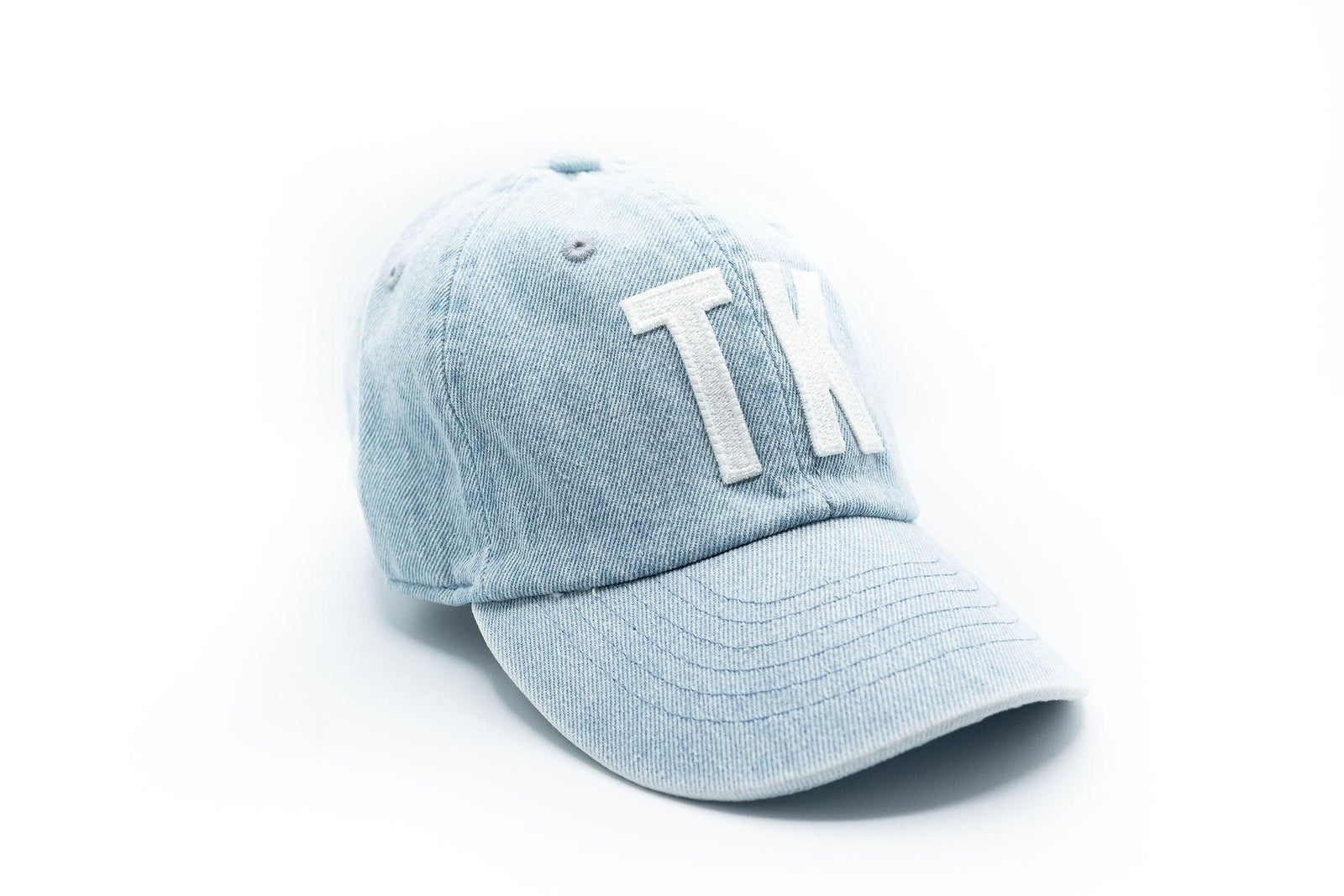 Denim Double Letter Hat Rey to Z