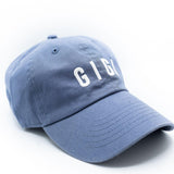 Dusty Blue Gigi Hat Rey to Z