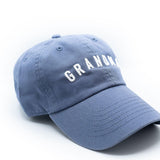 Dusty Blue Grandma Hat Rey to Z