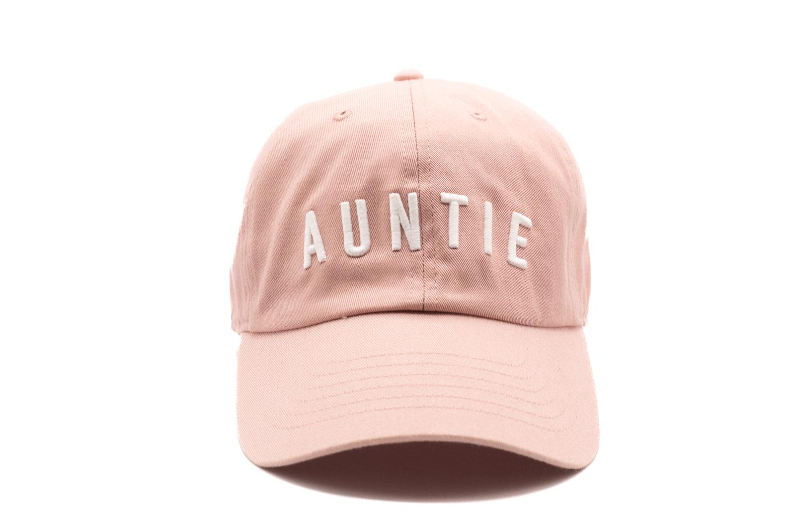Dusty Rose Auntie Hat Rey to Z