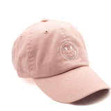 Dusty Rose Smiley Face Hat Rey to Z
