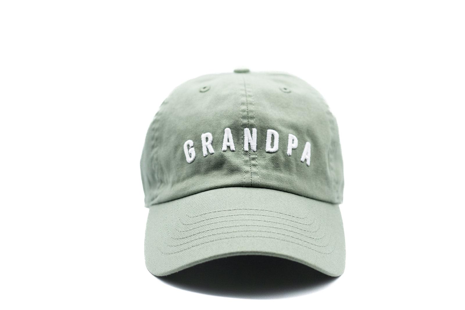 Dusty Sage Grandpa Hat Rey to Z