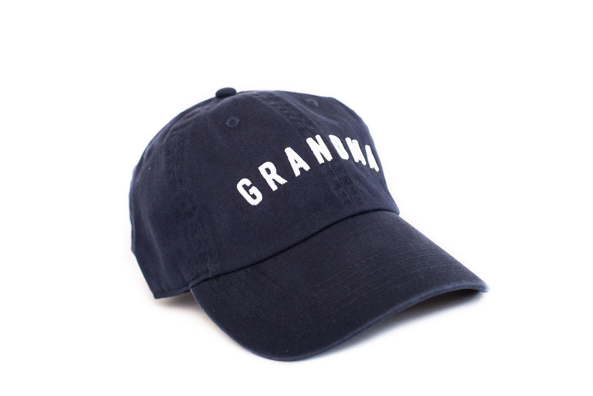 Navy Blue Grandma Hat Rey to Z