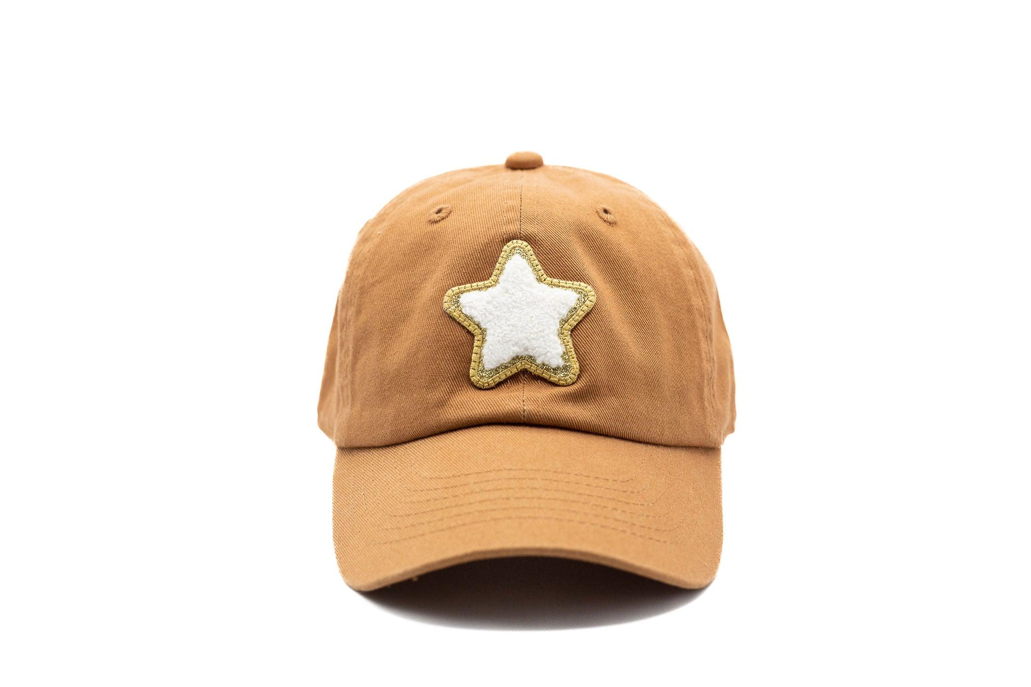 Terra Cotta Twinkle Terry Star Hat Rey to Z