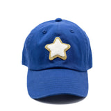 Royal Blue Twinkle Terry Star Hat Rey to Z